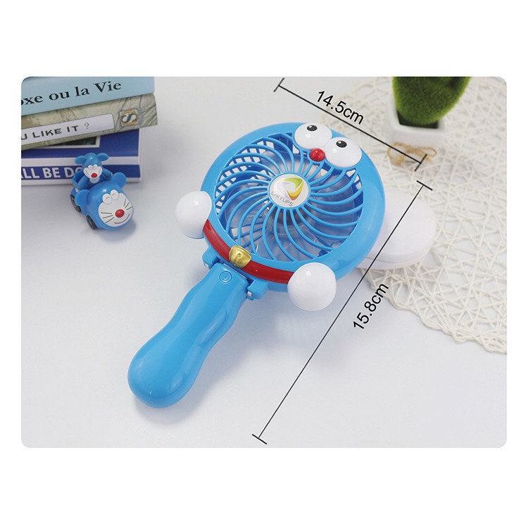 Quạt sạc cầm tay mini gấp gọn hình thú