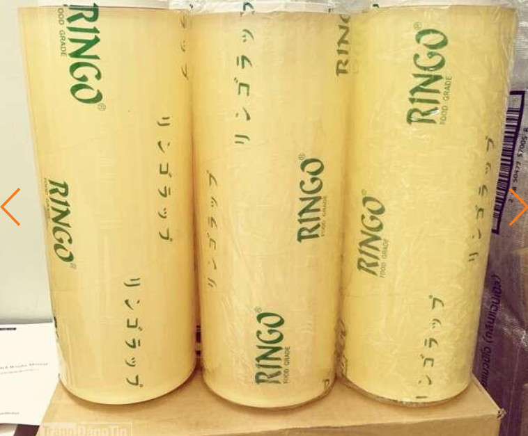 Màng bọc thực phẩm chuyên dùng Ringo 30cm x 500m cuộn lõi thay thế