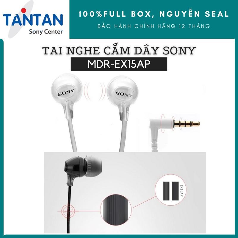 Tai Nghe Nhét Tai SONY MDR-EX15AP | Hàng Chính Hãng