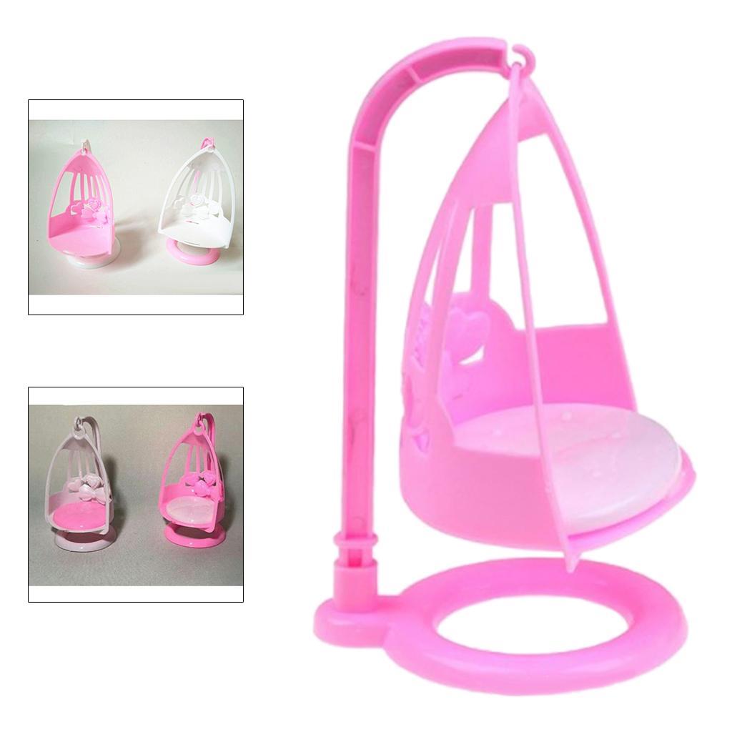 Foldable High Chair & Cradle Toy for Reborn Doll MellChan Baby Doll