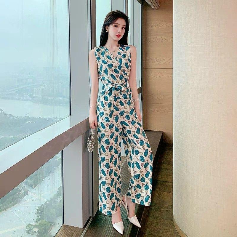 JUMPSUIT SÁT CÁNH CỔ V CAO CẤP