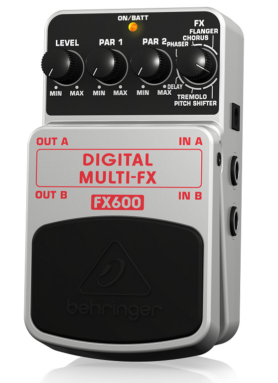 BEHRINGER FX600 - Digital Stereo Multi-Effects Pedal - PEDAL - FUZZ- Hàng chính hãng