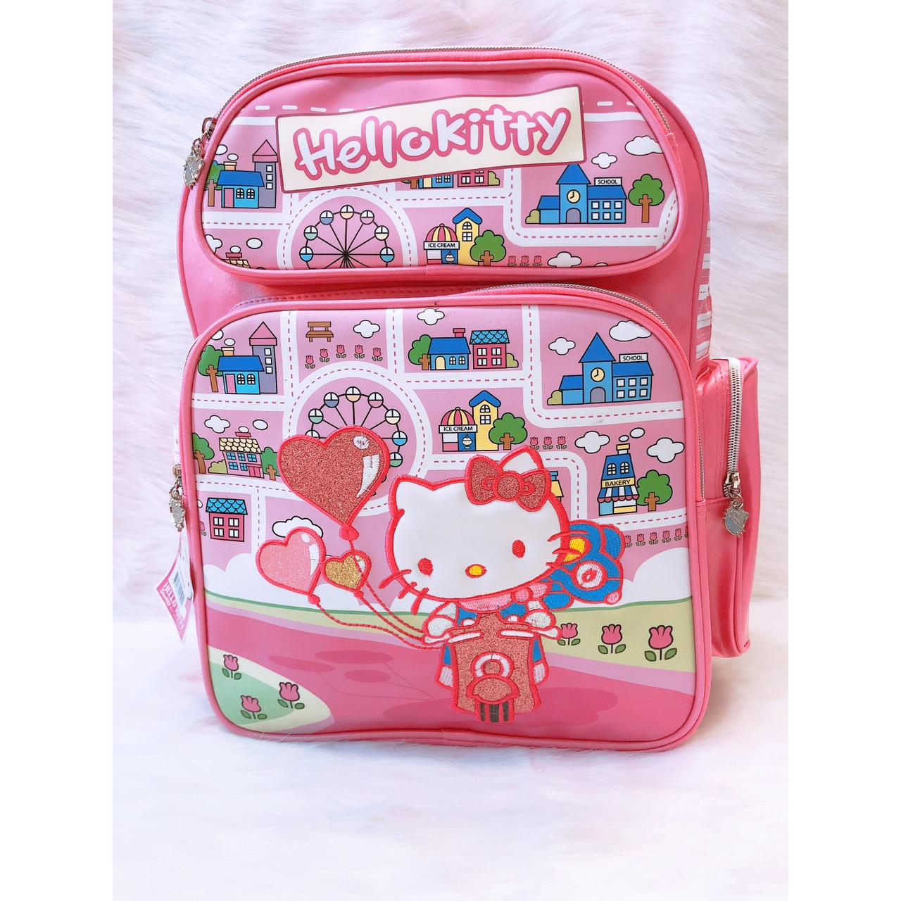 Balo lớp 5 cho bé Hello Kitty (016BY04)