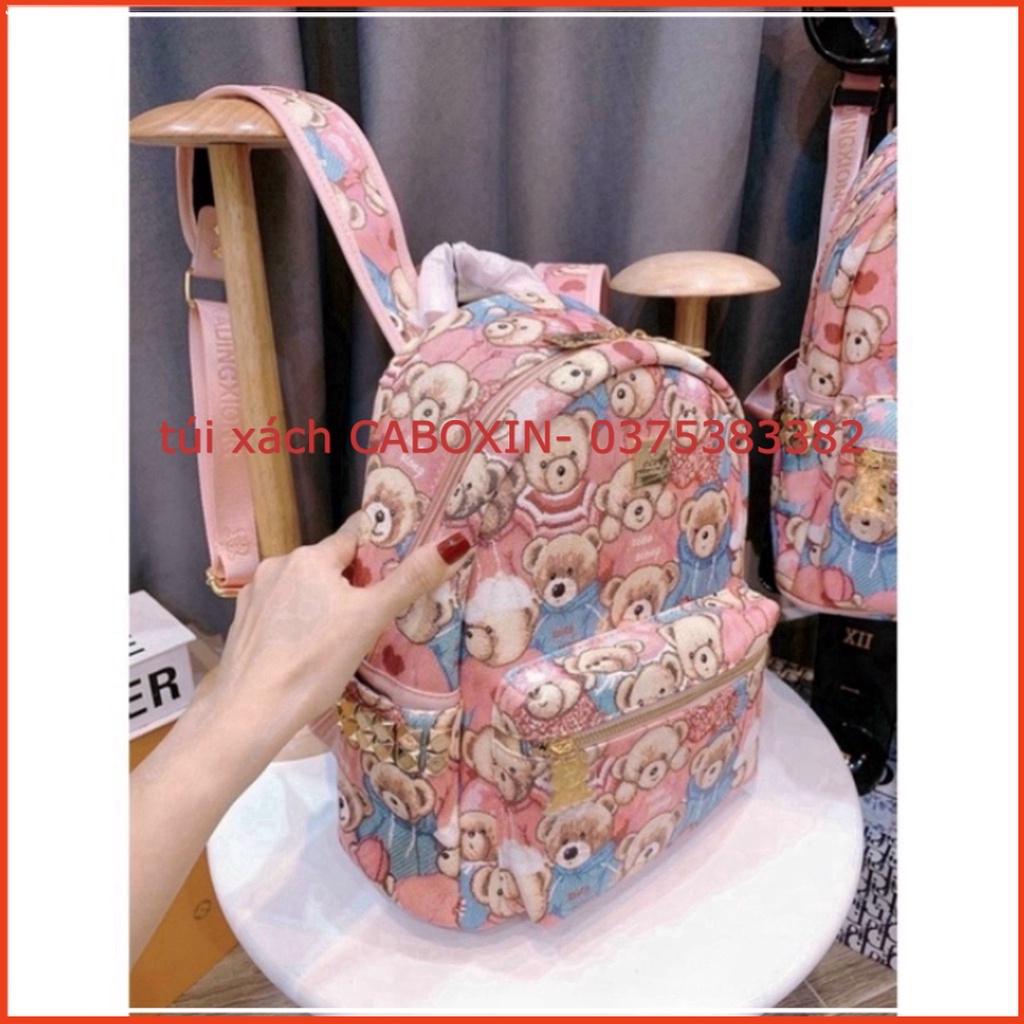 Balo gấu thời trang 3 size xinh xắn