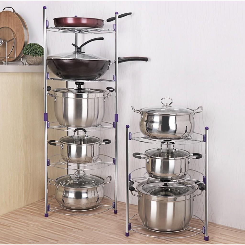 Kệ Bếp đựng nồi lắp ghép Nhật Bản - Home and Garden