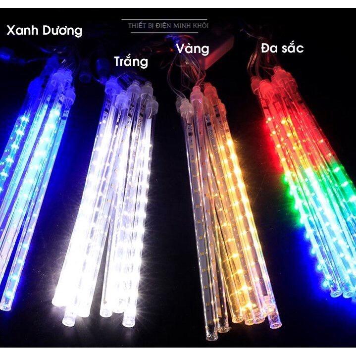 Đèn Led Sao Băng 8 ống 50cm Đủ Màu, dây đèn led trang trí sao băng