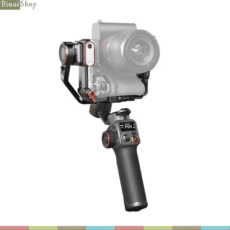 Hohem Isteady MT2 / MT2 KIT - Gimbal Chống Rung 4 Trong 1 Dành Cho Smartphone, Camera Action, Máy Ảnh Cỡ Nhỏ Và DSLR, Tích Hợp Cảm Biến AI, Tải Trọng 1.2Kg - Hàng chính hãng