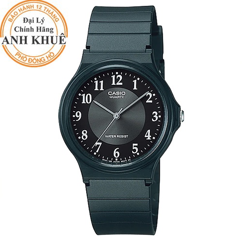 Đồng hồ unisex dây nhựa Casio Anh Khuê MQ-24-1B3LDF