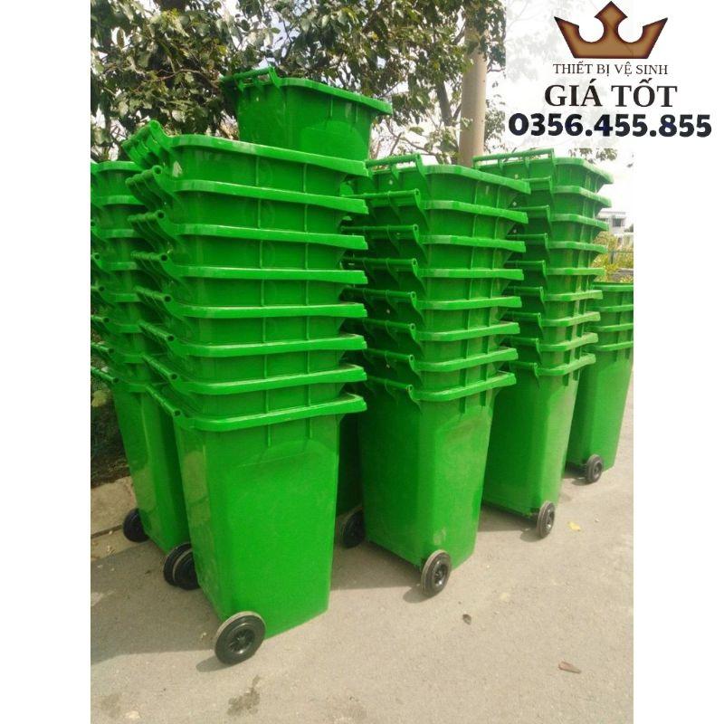 Thùng rác nhựa công cộng 240L ( hàng nhập khẩu )