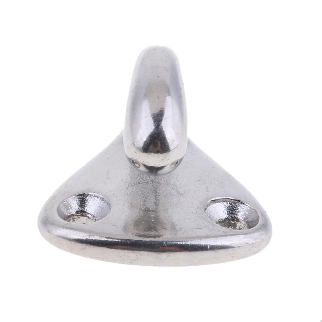 2pcs Marine Grade Stainless Steel Boat Hook Coat and Hat Hook Wall Mount