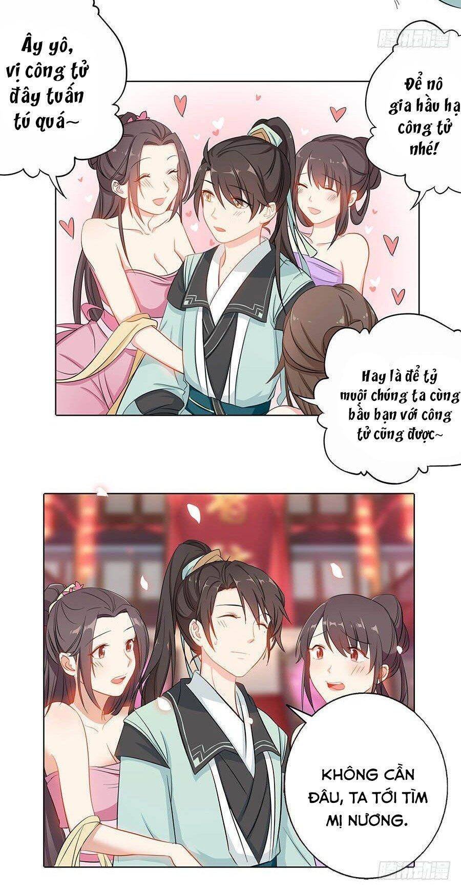 lầu trà thủy sinh mộng chapter 19 12