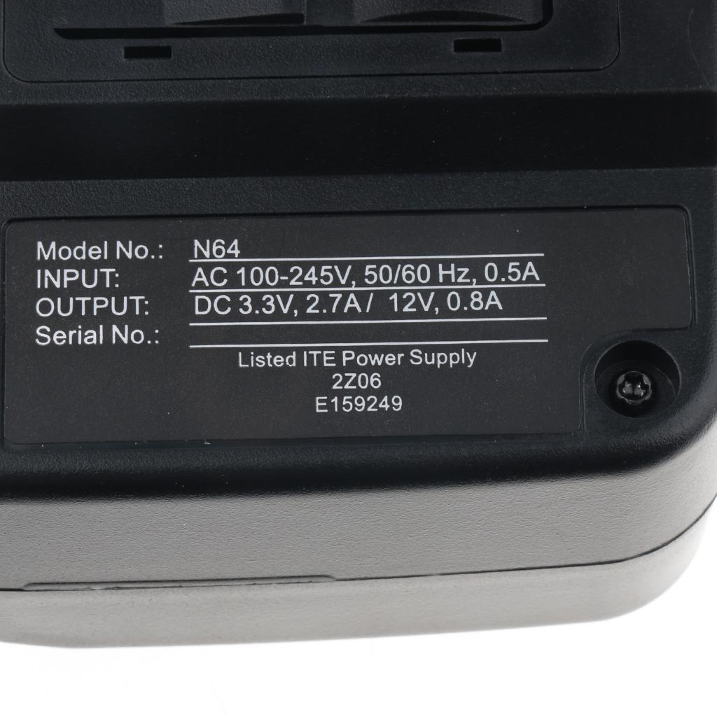 Sunnimix Thay Thế AC Adapter Đơn Vị Cung Cấp Điện Gạch Dành Cho Máy Nintendo N64 Bộ Điều Khiển