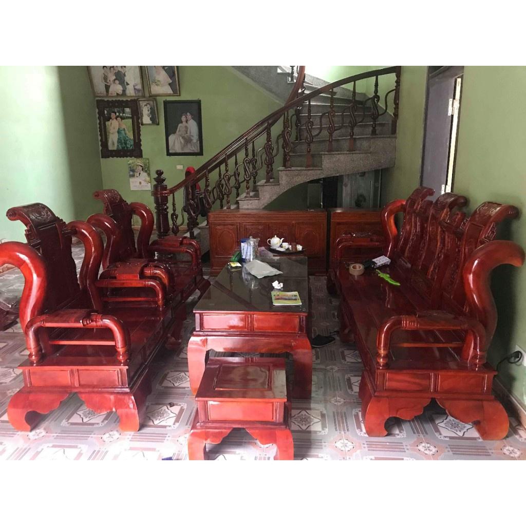 Bộ Bàn Ghế Tần Thủy Hoàng Gỗ sồi Nga