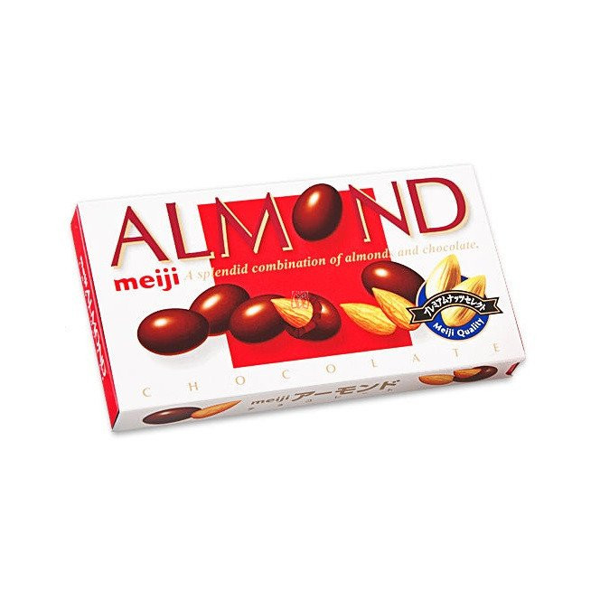 Kẹo Chocolate bọc hạnh nhân Meiji Almond 79g