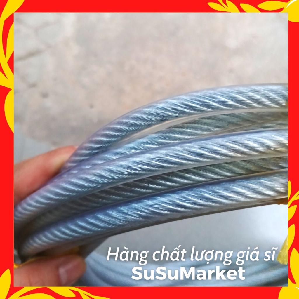 DÂY CÁP THÉP BỌC NHỰA XÍCH XE, ĐỒ ĐẠC SIÊU BỀN.