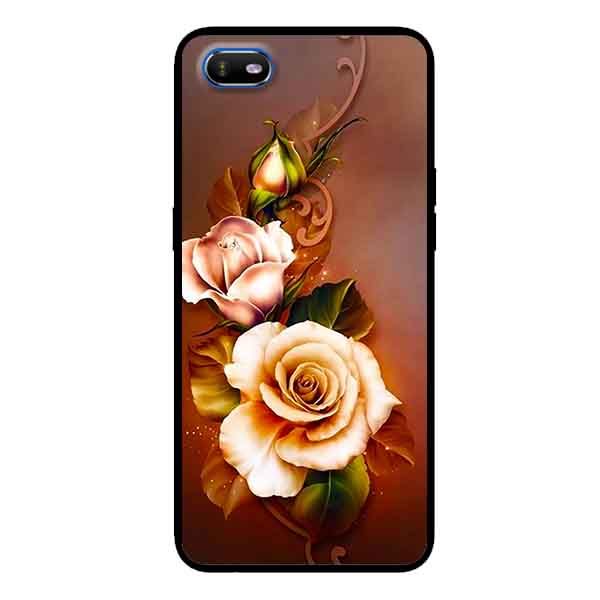 Ốp Lưng in cho Oppo A1K Mẫu Hoa Hồng  - Hàng Chính Hãng