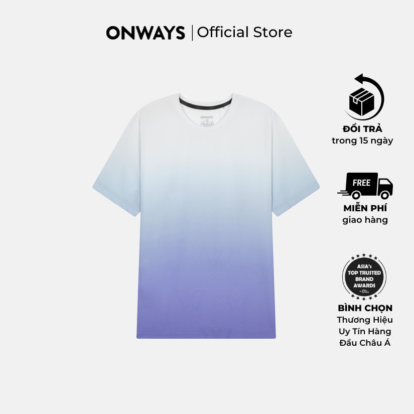 ONWAYS Áo Thun Thể Thao Nam Siêu Nhẹ, Thấm Hút Mồ Hôi, Kháng Khuẩn SNAKE T-SHIRT MEN M5228
