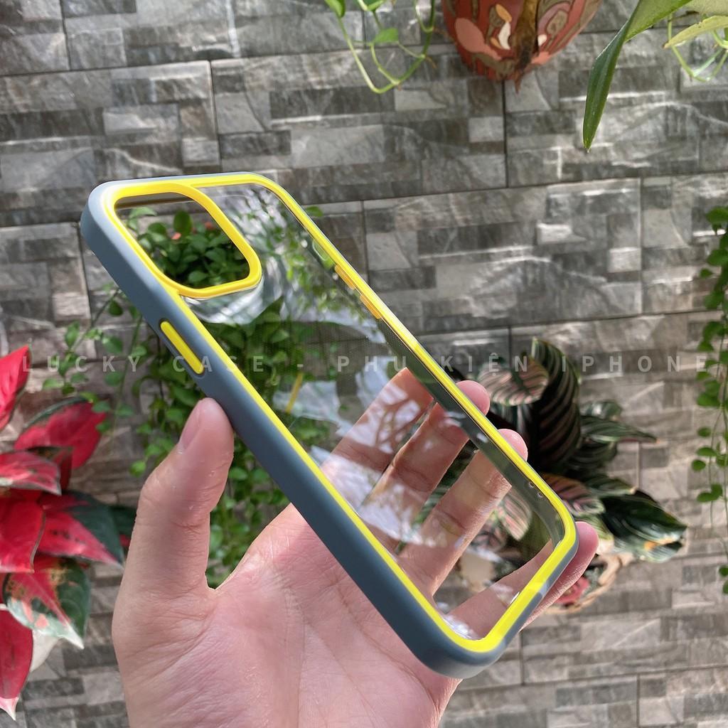 Ốp Lưng Viền Màu Likgus Chống Sốc IPhone 12 Mini/ 12/ 12 Pro/ 12 Pro Max