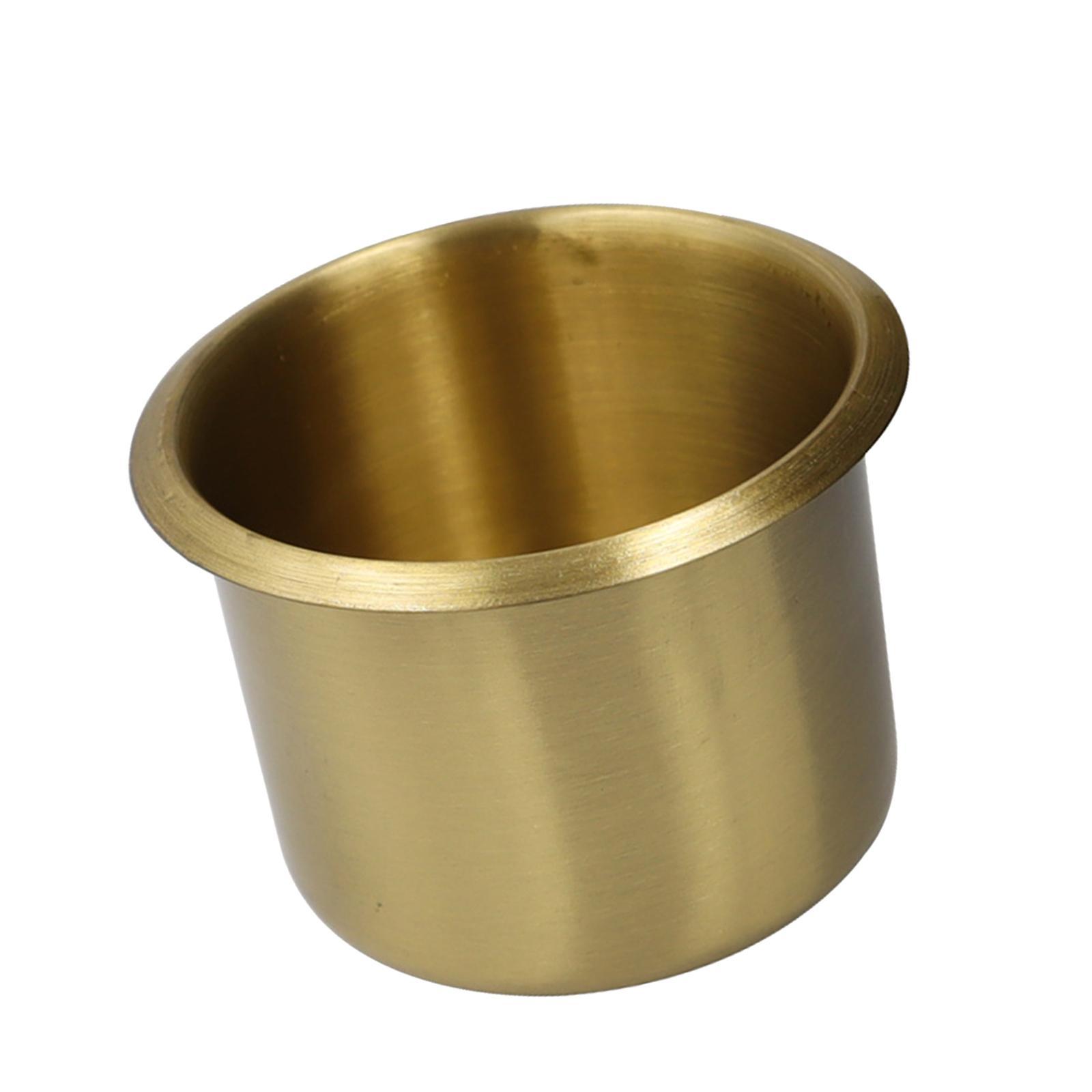 Recessed Cup Drink Holder Stainless Steel for Truck Marine Camper
