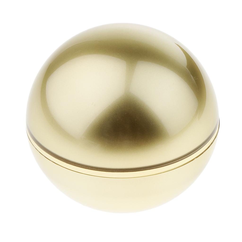 Quả Bóng Mỹ Phẩm Container đựng Kem Trang điểm Lọ Serum Lưu Trữ Bax Gold