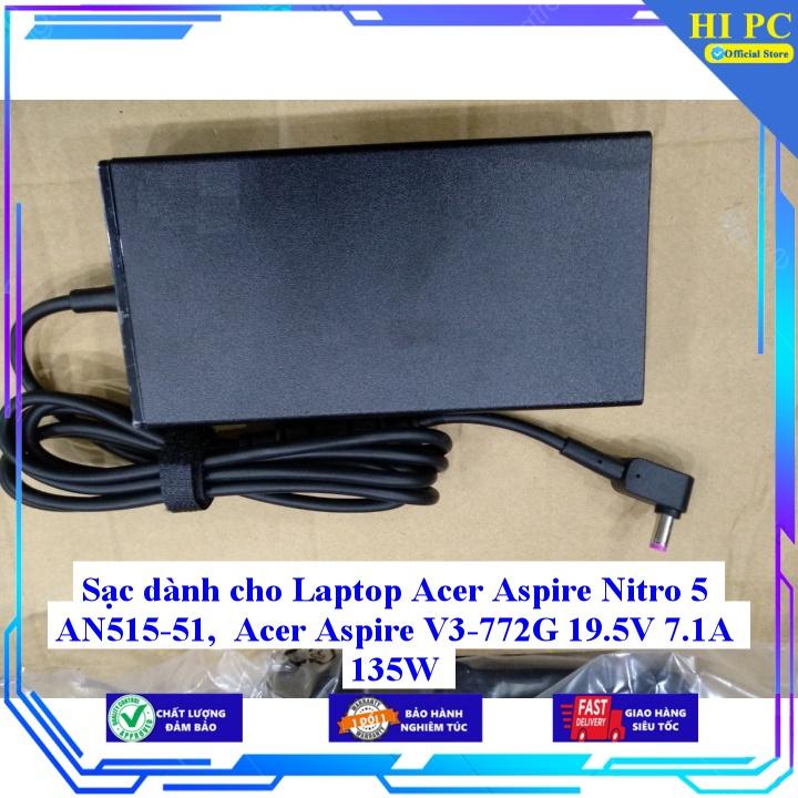 Sạc dành cho Laptop Acer Aspire Nitro 5 AN515-51 Acer Aspire V3-772G 19.5V 7.1A 135W - Hàng Nhập khẩu