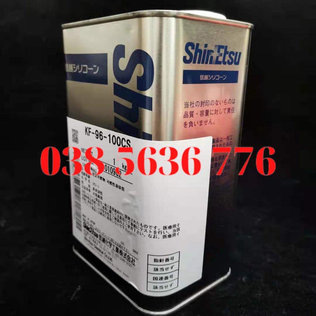Shinetsu KF-96-100CS, Dầu Truyền Nhiệt, Phụ Gia Dệt, Dầu Silicon Dimethyl 1Kg