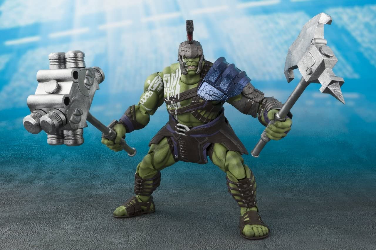 Mô hình khớp động khủng lồ xanh HULK trong Thor Ragnarok Action Figure 2114 1