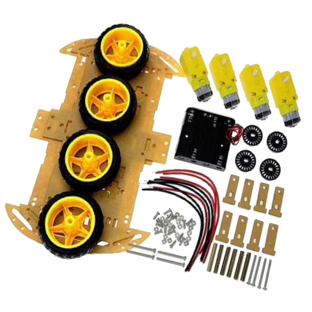 Theo Dõi Xe Máy Robot Thông Minh Sườn Xe Ô Tô DIY Bộ Wifi Điều Khiển Phụ Kiện