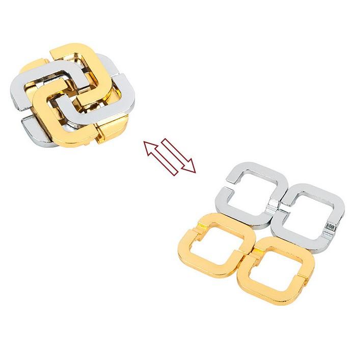 Đồ chơi trí tuệ_Thử thách trí não_The C Shape- Hanayama Puzzle_Hack não&amp; Hàng hiếm_IQ Toys_Giải đố_Thông minh_Phát triển