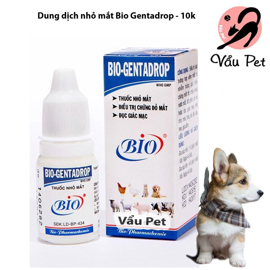 Dung dịch mắt Bio Gentadrop cho chó mèo