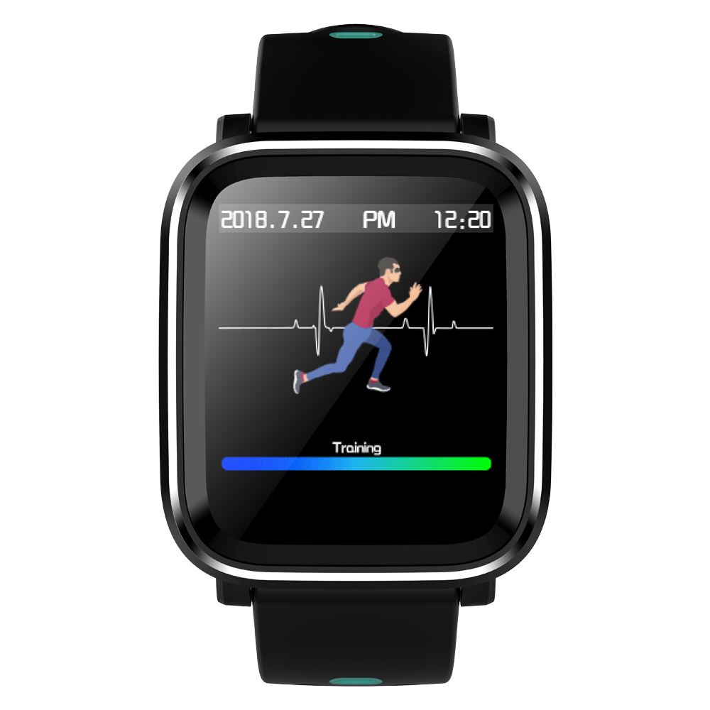 Vòng đeo tay thông minh siêu nhẹ IP67 ,dây silicone hai màu,Công nghệ Modren, hình ảnh giao diện người dùng động 3D,