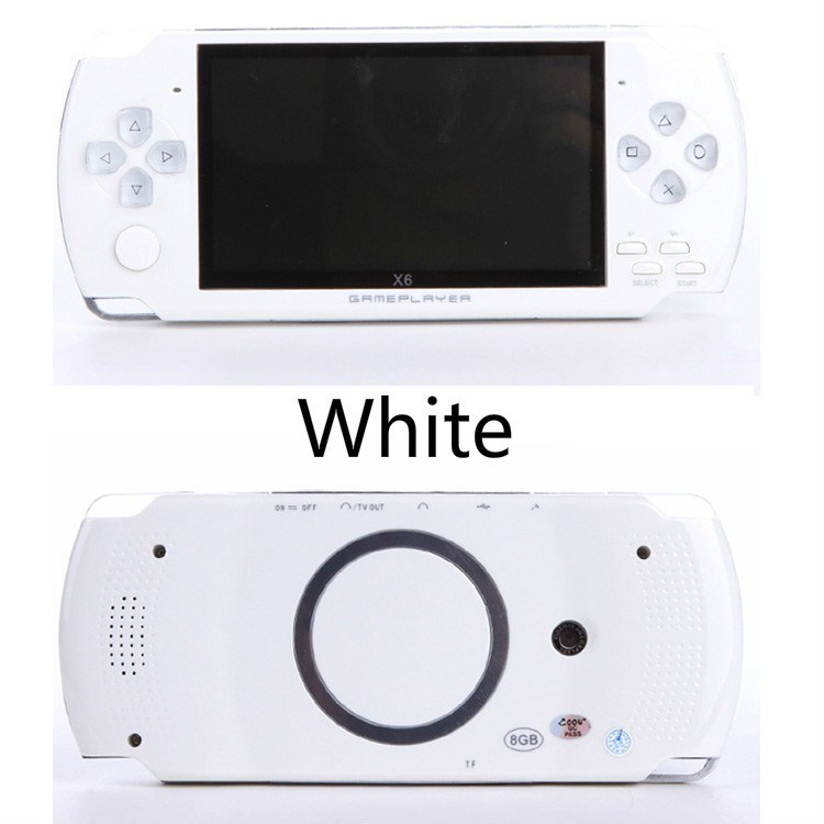 Máy chơi game cầm tay X6 8G (trắng)