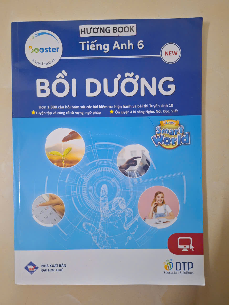 Sách - DTPbooks - Bồi dưỡng Tiếng Anh 6 i-Learn Smart World