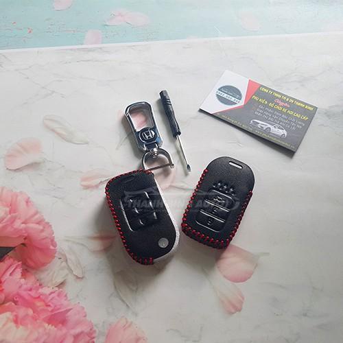 Móc Treo Chìa Khóa Bao Da Cao Cấp cho Xe Honda