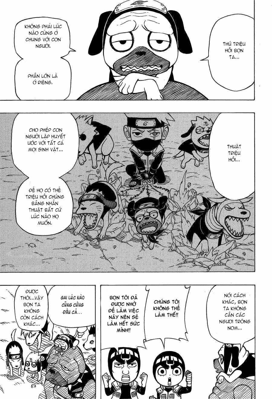 cửu vĩ hồ ly ngoại truyện rock lee chapter 14 9