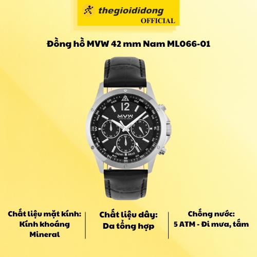 Đồng hồ MVW Galaxy 43 mm Nam MLA088-01 - Hàng Chính Hãng