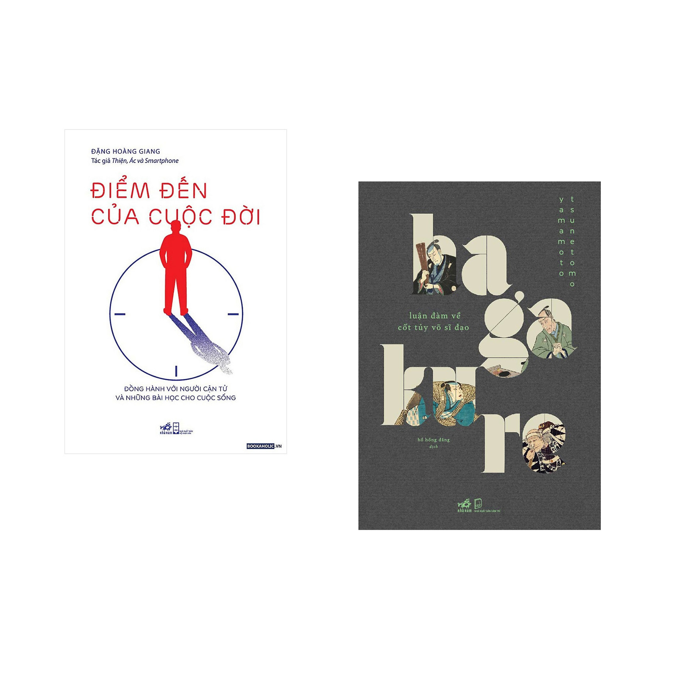 Combo 2 cuốn sách: Điểm đến của cuộc đời + Hagakure - Luận Đàm Về Cốt Tủy Võ Sĩ Đạo
