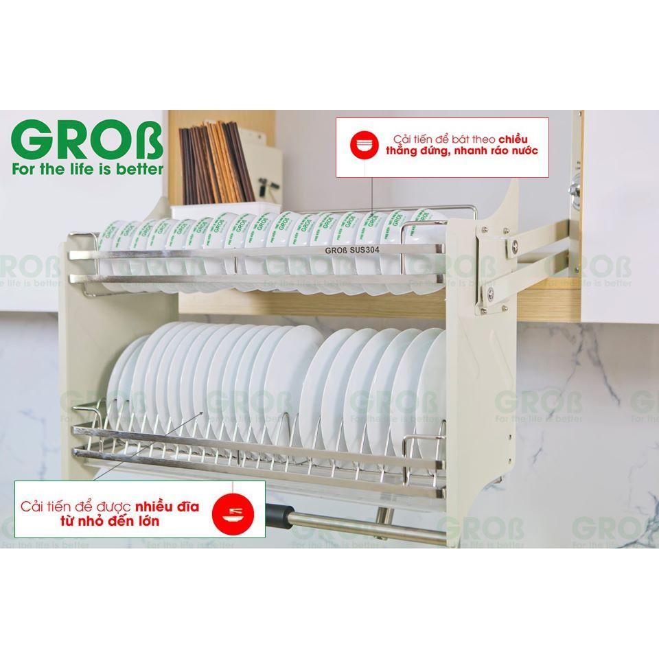 Giá bát nâng hạ Grob Inox Sus 304