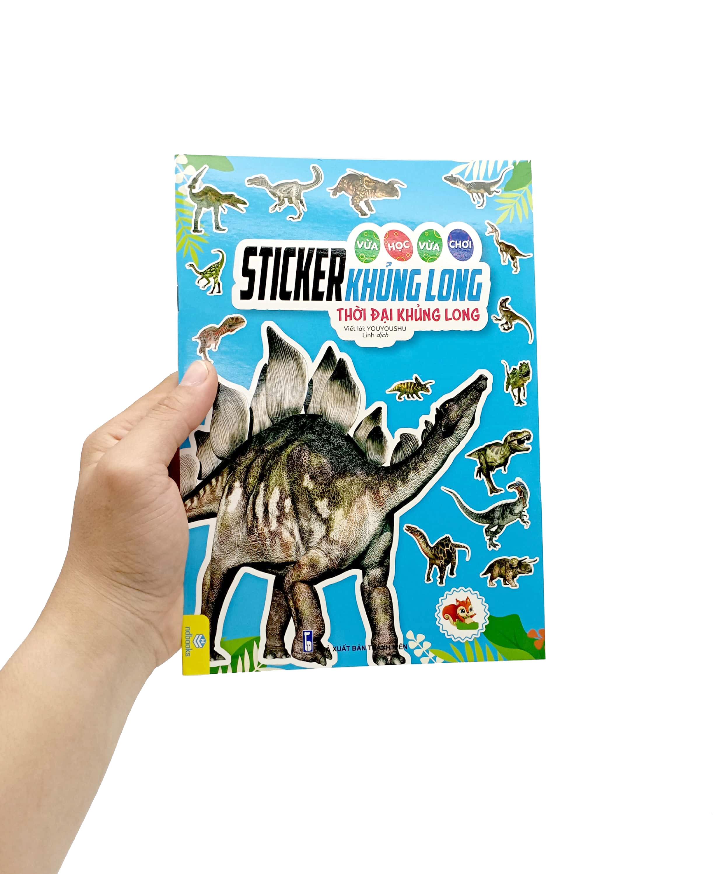 Vừa Học Vừa Chơi - Sticker Khủng Long - Thời Đại Khủng Long