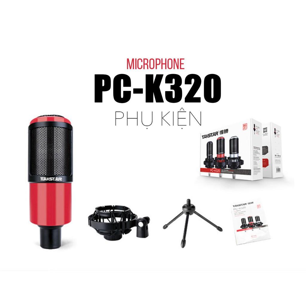 Micro Takstar PC K320 hát karaoke, thu âm chuyên nghiệp, livetream ...