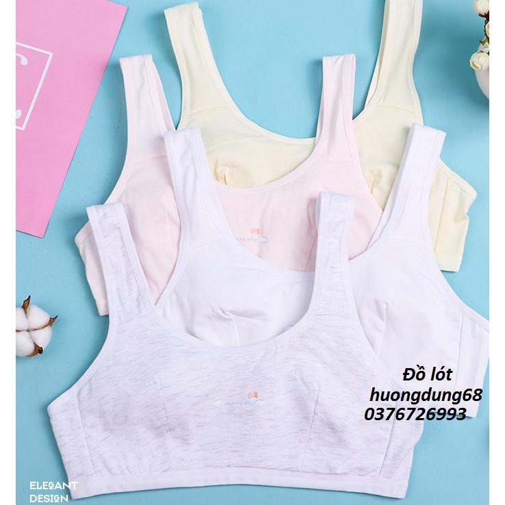 Bra / Áo Lá Cotton Nữ Sinh SUNNY DAY Xuất Đông Hàng Loại Đẹp.