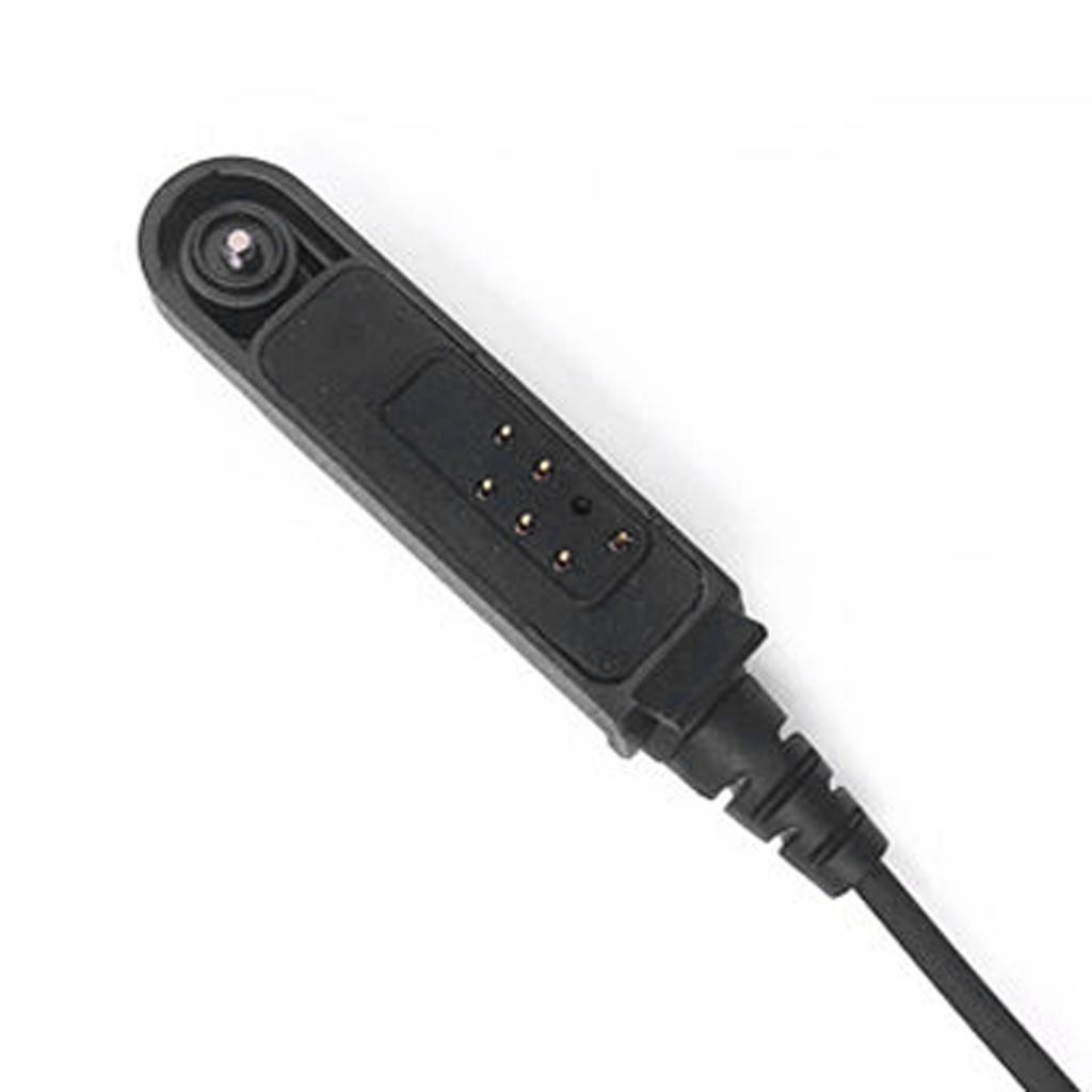 PTT Covert Air Acoustic Tube Headset