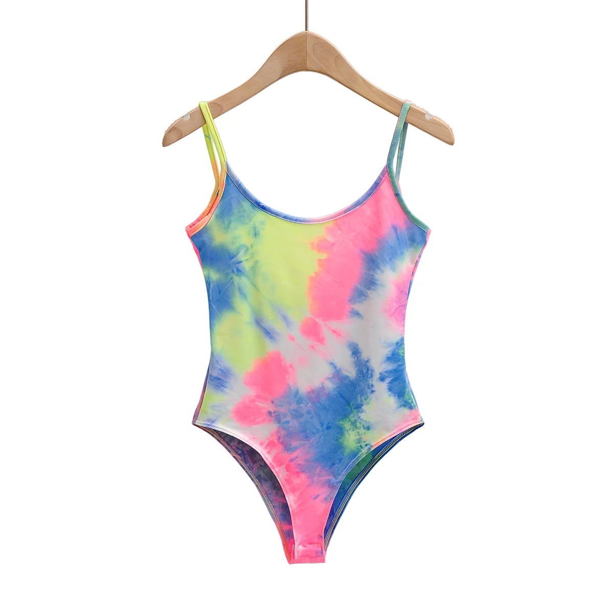 Áo BodySuit 2 Dây Màu Loang body quyến rũ cho Nữ