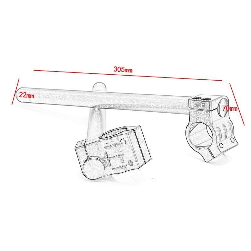 Tay Cầm CNC Dạng Kẹp Thông Dụng Cho Xe Máy