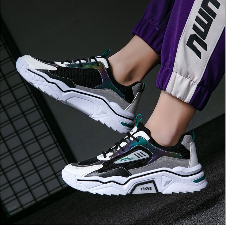 Giày nam tăng chiều cao, giầy Sneaker nam phong cách HOT TREND AVI - 416