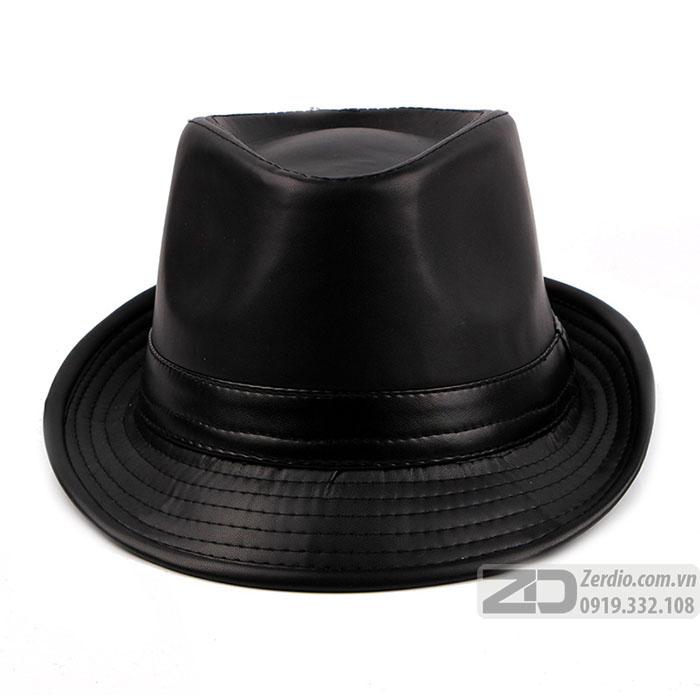 Mũ phớt, Nón cao bồi Fedora da MP013 kiểu dáng Classic cho nam và nữ