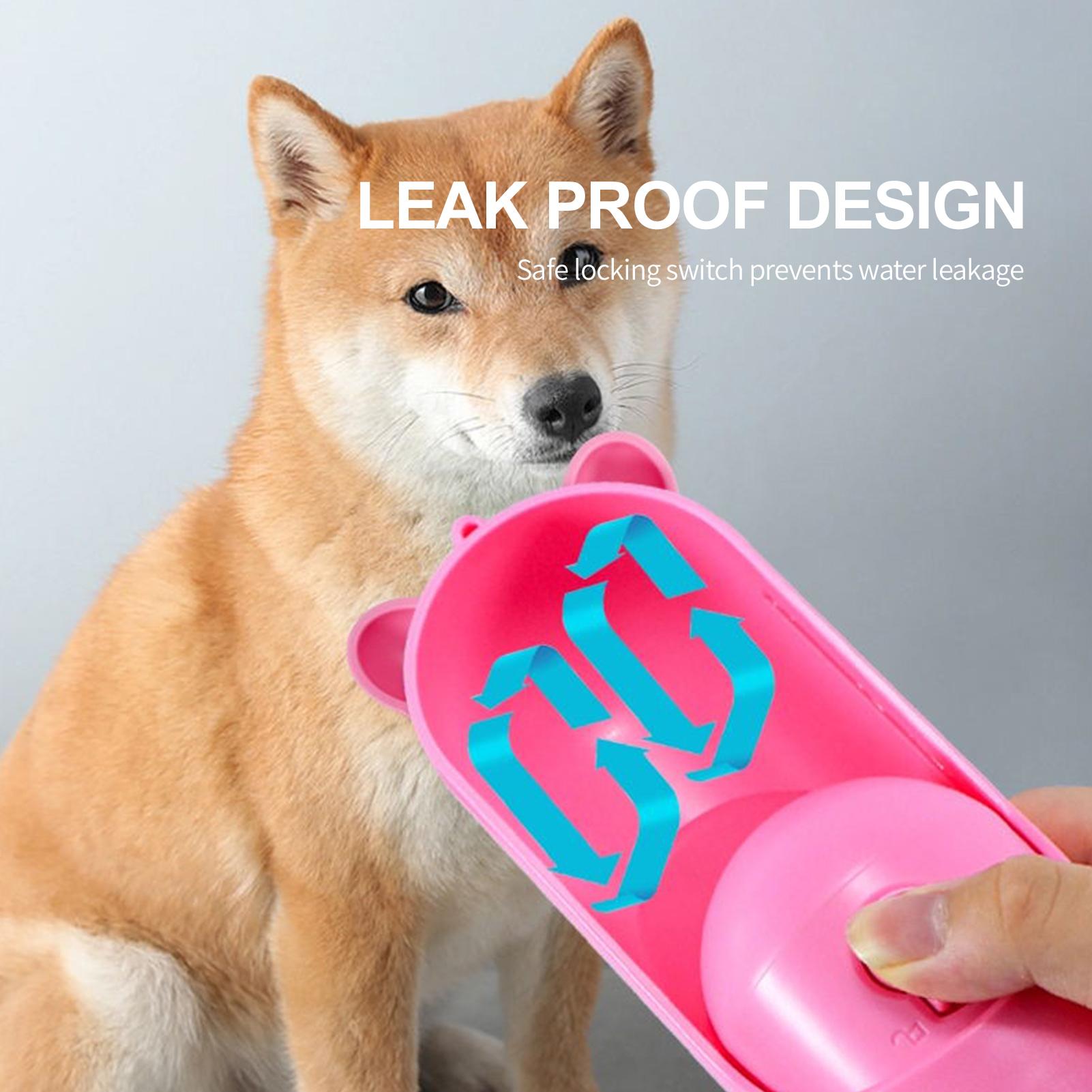 Máy lọc nước cho thú cưng 220mL tích hợp bát đựng thức ăn 120g