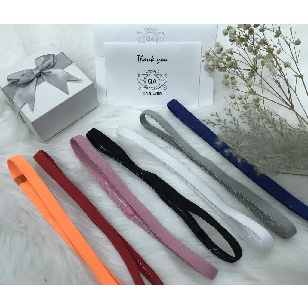 Băng đô thể thao nam nữ đeo trán chặn mồ hôi chống trượt gym yoga KPOP Hàn Quốc UNISEX Headband QACCESSORIES HA211101