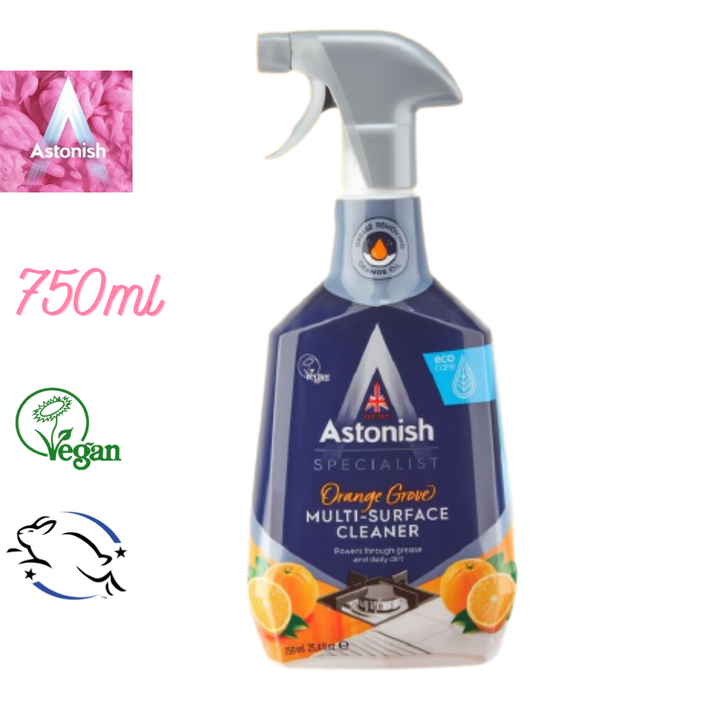 Bình xịt vệ sinh bếp cao cấp Astonish hương cam C6790