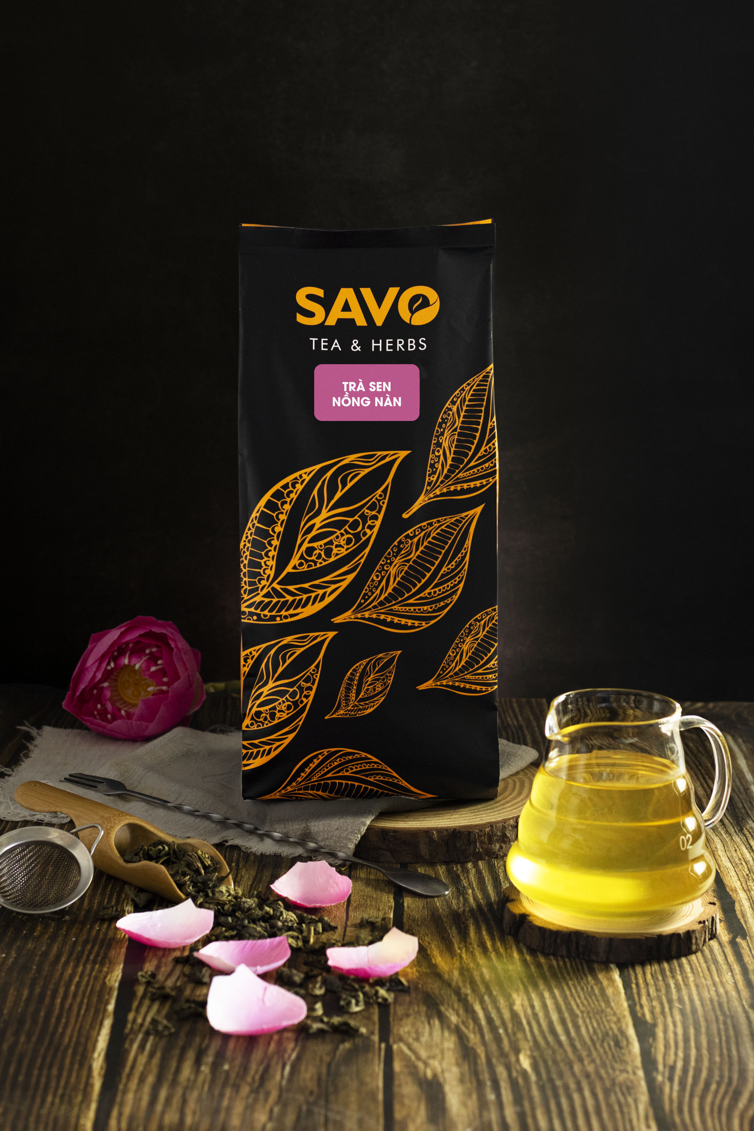 Trà SAVO Sen Nồng Nàn - Túi 500gr